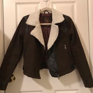 Dollhouse Sherpa Moto Jacket
